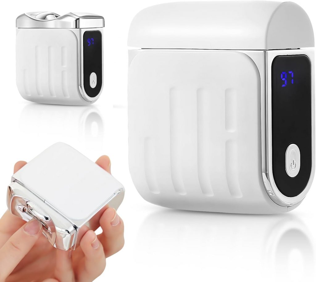 Elektrischer Nagelknipser, Fingernagelschneider mit LED-Akkustandsanzeige,USB…