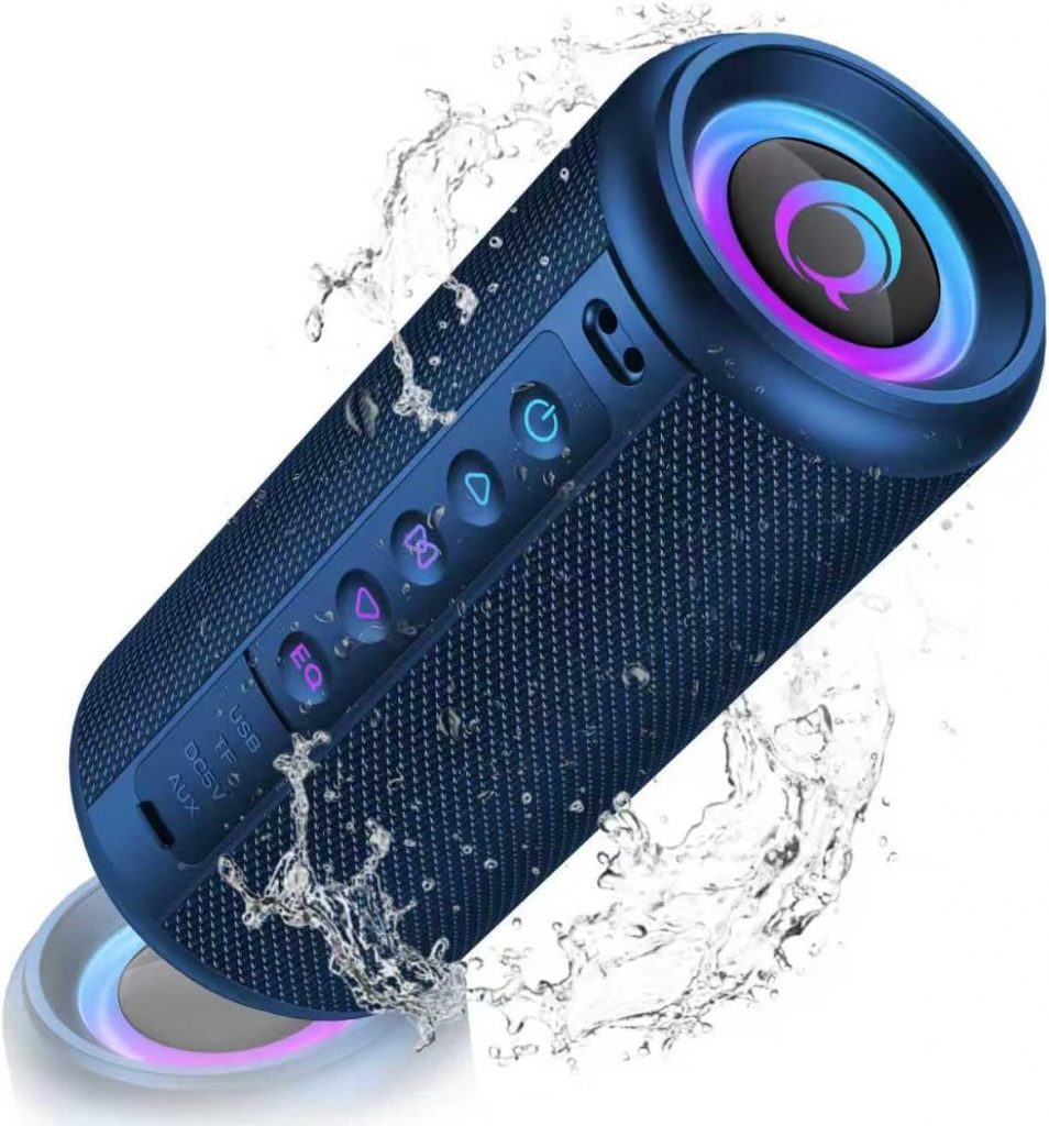 Bluetooth Lautsprecher, 2026 Musikbox Bluetooth 5.4 mit RGB Lichter, Tragbarer…