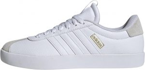 🤴 adidas Damen VL COURT 3.0 SHOES, Cloud White / Cloud White / Grey One, 36 EU