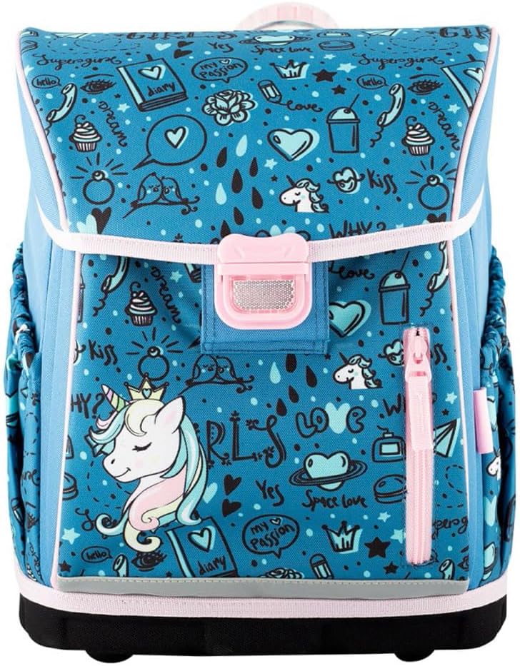 Hama New Generation Schulranzen für 1.-4. Klasse Grundschule (Blue Unicorn)7.95€