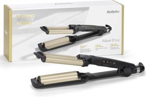 🤴 BaByliss Easy Waves &ndash; Welleneisen f&uuml;r Beach Waves, Keramik-Titanium-Beschichtung, 3 Temperatureinstellungen, Hitzebest&auml;ndige Spitzen, Gold & Schwarz, C260E37,42&euro; statt 64,90&euro; - 43,00 % 🔥🚚 Verkauft durch Amazon und Versand durch Amazon6,802 Bewertungen: 4.4 / 5.0 ⭐️⭐️⭐️⭐️🛒 zu Amazon https://www.amazon.de/dp/B005I4QNXG/?tag=preisfehlerheute-21
