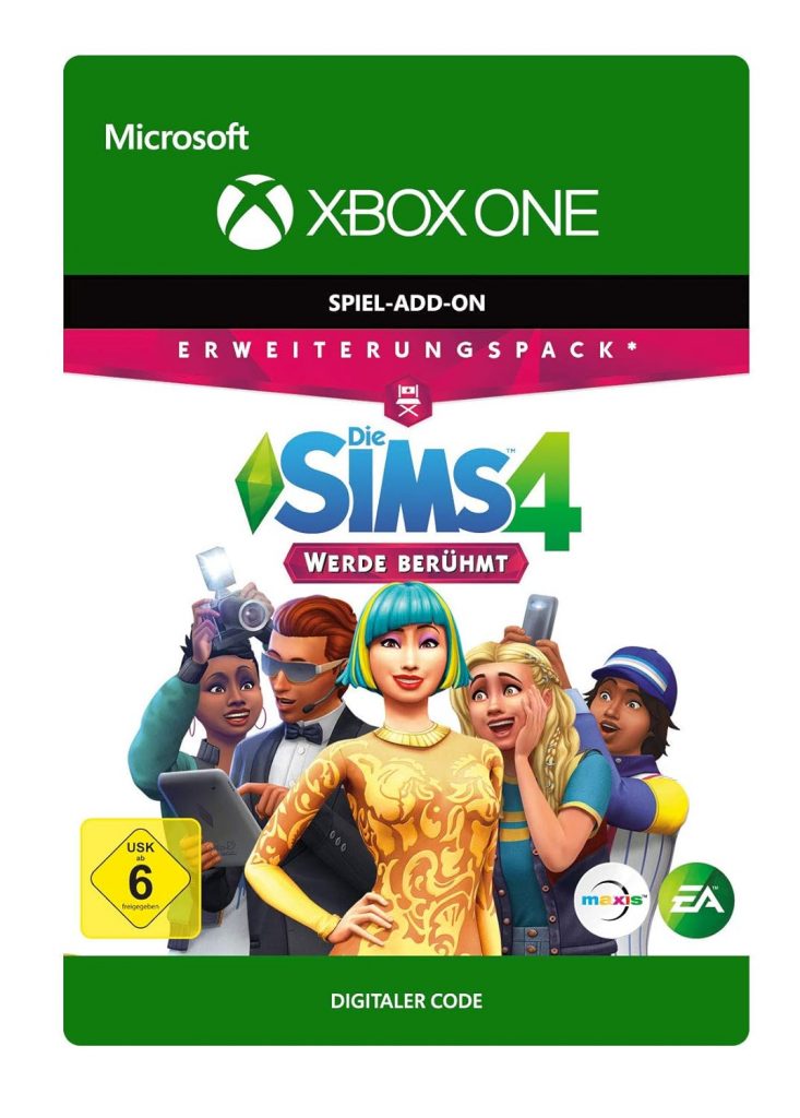 Die Sims 4 – Werde berühmt – Erweiterungspack Xbox One – Download Code