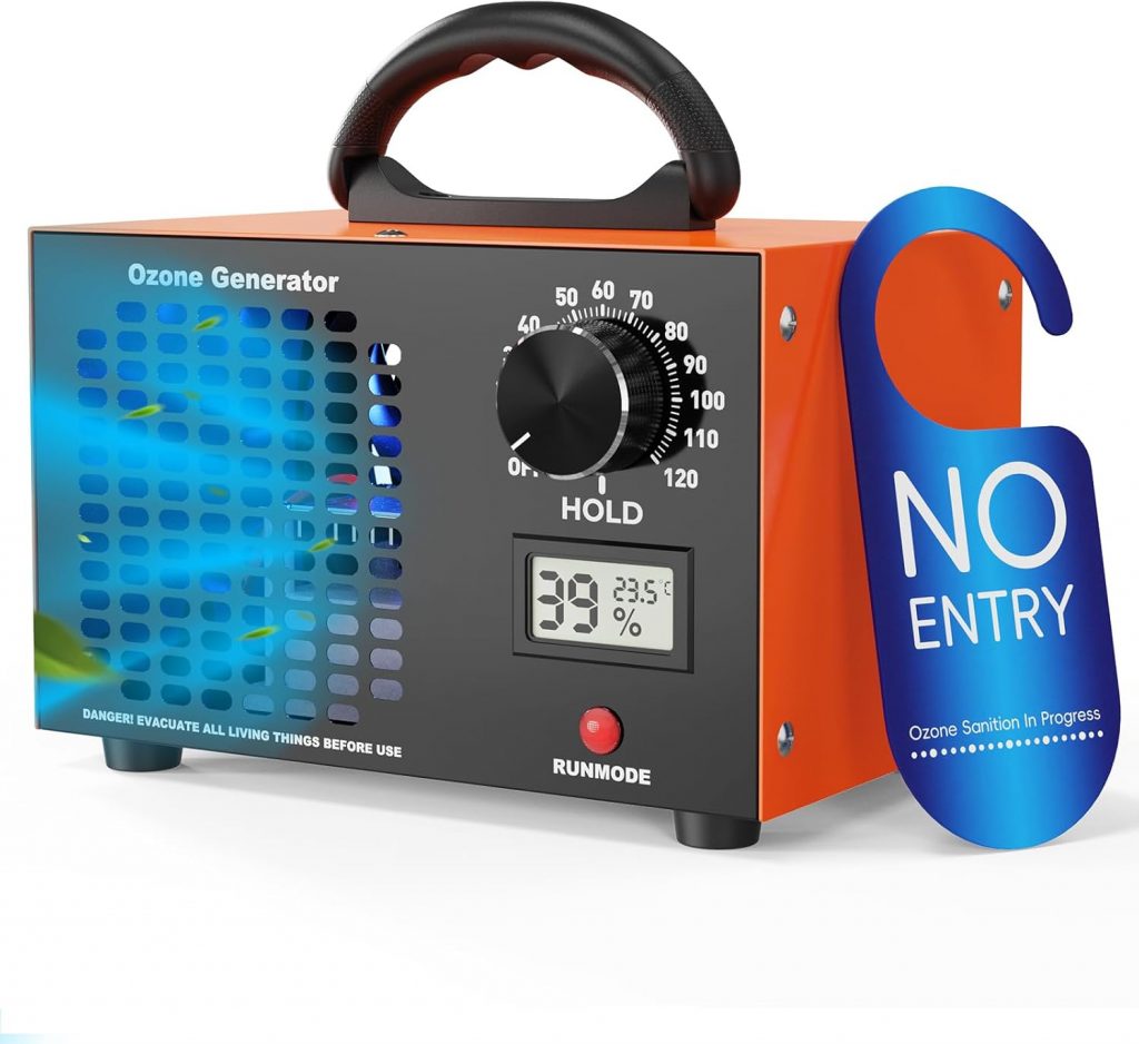 Ozongenerator 120000mg/h Ozongerät – 2-In-1 Ozon…