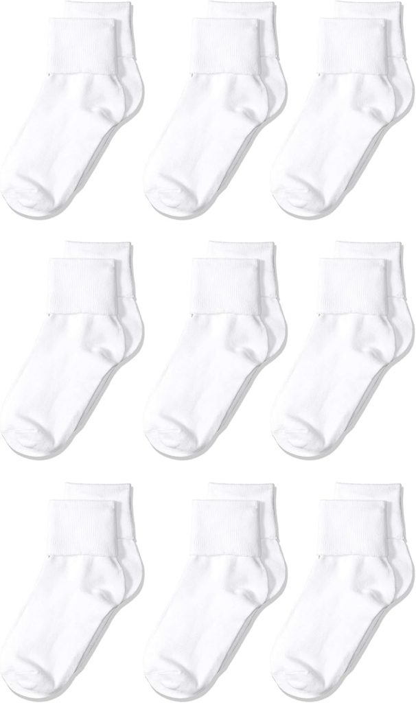 Amazon Essentials Mädchen Bequeme Uniform-Socke Aus Baumwollmischung Mit…