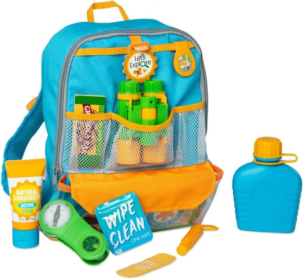 Melissa & Doug 40801 Let's Explore Wander-Spielset, Vorspiel, ab 3 Jahren, Geschenk für Jungen oder Mädchen