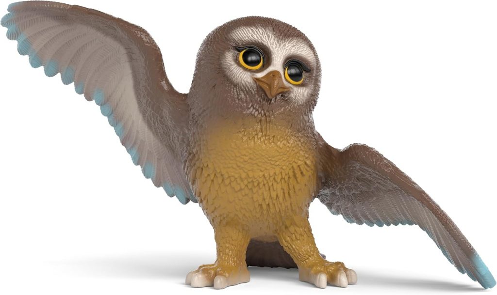 schleich DIE Schule DER MAGISCHEN Tiere Muriel 14951| Tierfigur Eule aus dem Film detailgetreue Sammelfiguren tolles Geschenk für Kinder & Sammler Spielfigur ab 3 Jahren 5 x 10 x 6 cm