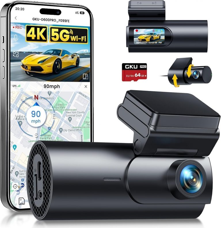 🤴 GKU 4K Dashcam Auto Vorne Hinten, 5GHz WiFi GPS, Dual Dash Cam, 1.5” IPS Mini Auto Kamera mit 64GB SD Karte, Parküberwachung, Super Nachtsicht, WDR, 170° Weitwinkel, G-Sensor, APP Steuerung, Max 256GB69,98€ statt 99,99€ - 31,00 % 🔥🚚 Verkauft von GKU DashCam und Versand durch Amazon10,266 Bewertungen: 4.3 / 5.0 ⭐️⭐️⭐️⭐️🛒 zu Amazon https://www.amazon.de/dp/B0D49GGJ85/?amp%3Btag=preisfehlerheute-21&amp%3Bth=1&amp%3Bpsc=1&tag=preisfehlerheute-21