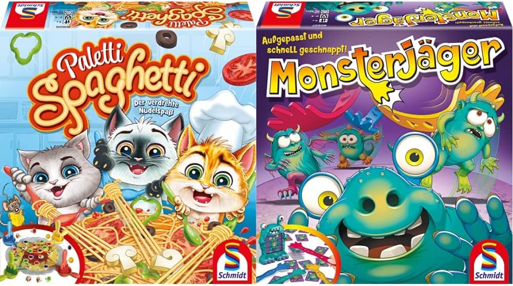 Schmidt Spiele 40626 Paletti Spaghetti, Aktionsspiel für Kinder und Erwachsene &…