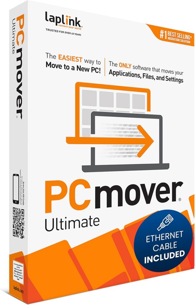 Laplink Software PCmover Ultimate 11 Verschiebt Ihre Anwendungen, Dateien und Einstellungen von einem alten PC auf…