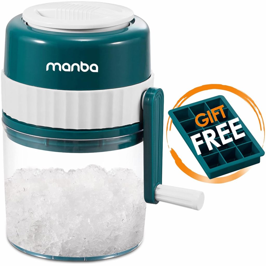 MANBA Slushy Maker und Slush Eismaschine – Tragbare Prämie Slush Maschine und…