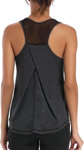 🤴 Dawnrole Damen Sport Tank Top Ärmelloses Leichte Fitness Top Yoga Oberteile