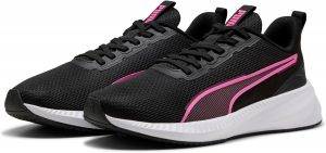 Puma Unisex Flyer Lite 3 Straßenlaufschuh, Puma Schwarz Rosa Pixel, 43 EU
