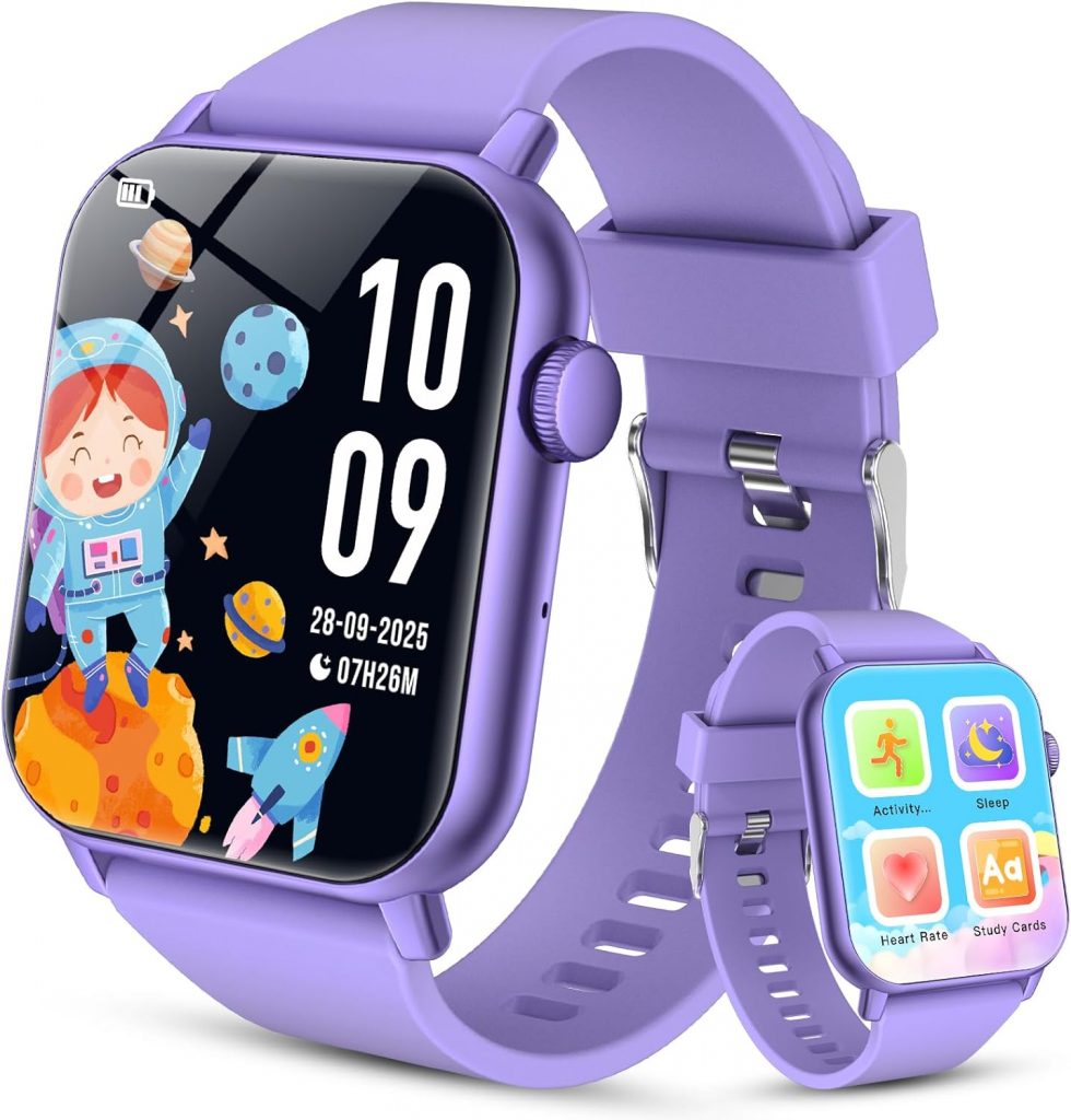 taopodo 1,8" HD Smartwatch Kinder, IP68 Schrittz&auml;hler Kinder, Kids Smartwatch&hellip;