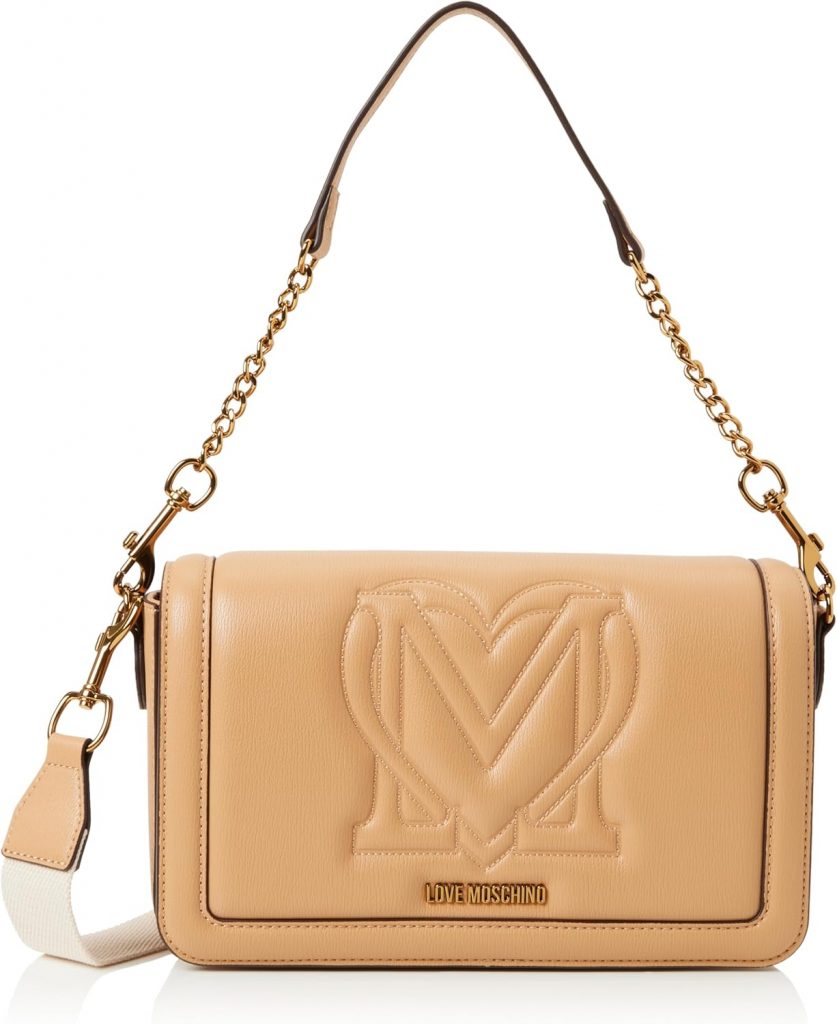 Love Moschino Damen Schultertasche, Biscuit Schultertasche, Biscuit