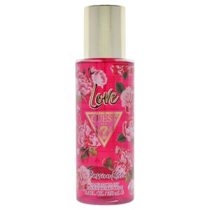 GUESS Love Passion Kiss, Body Spray für Damen, Blumig-Zitrusduft mit Jasmin und Vanille, Sinnlich und Frisch, 250 ml
