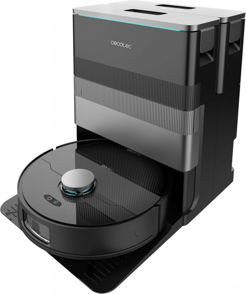 Cecotec Staubsauger- und Wischroboter mit selbstentleerender Basis und IA Conga…