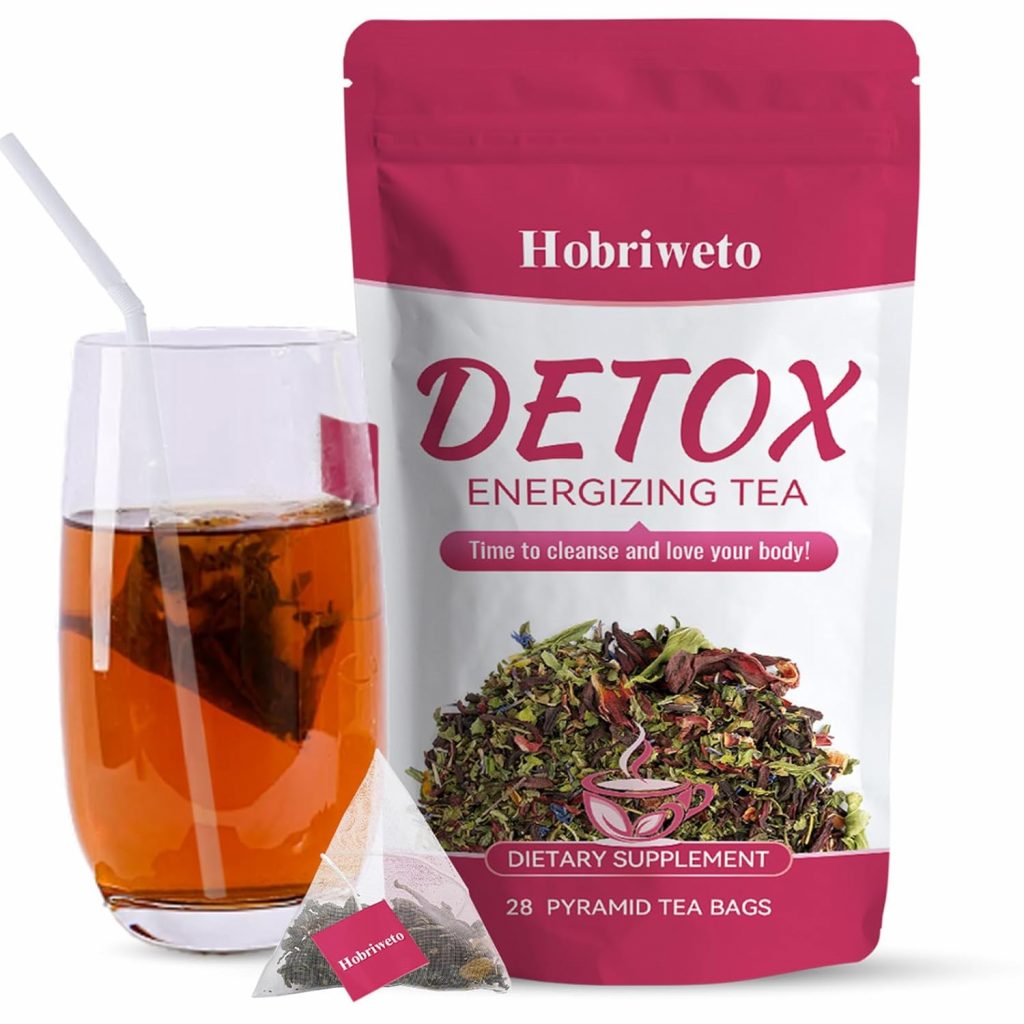 Detox Tee zum Abnehmen – Gewichtsverlust Kräutertee, Natürliche Kräutermischung…