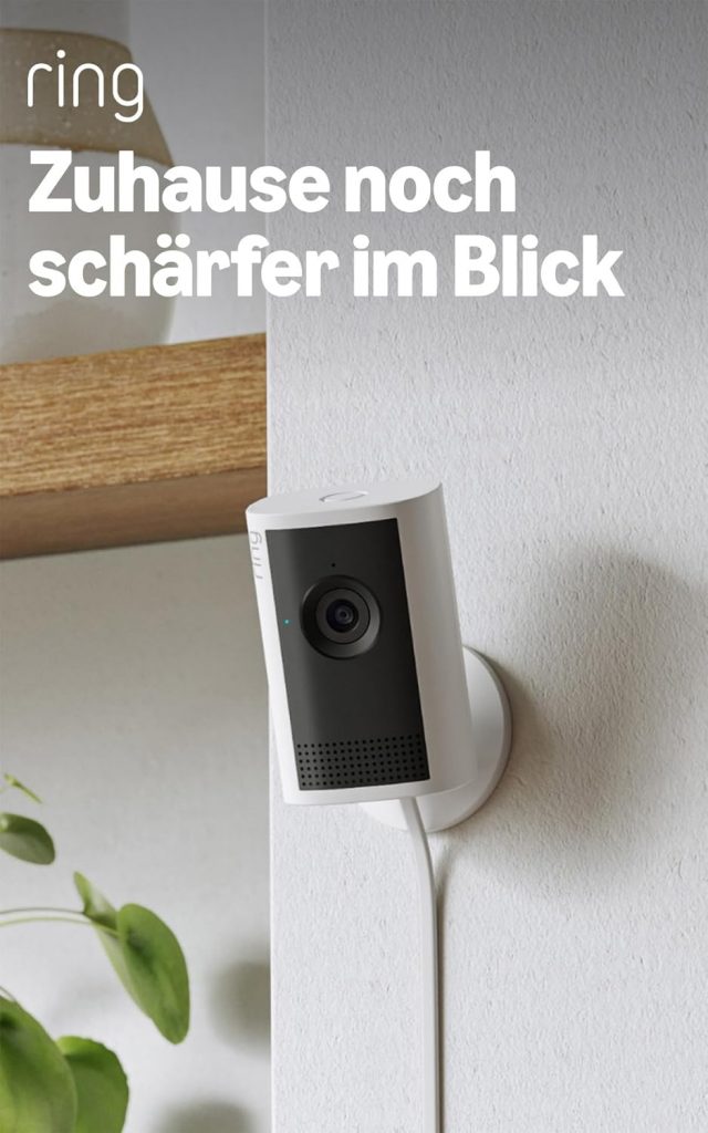 Ring Innenkamera Plus (Indoor Camera Plus), neueste Generation Sicherheitskamera…