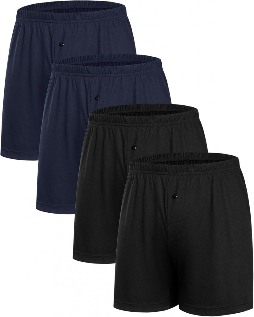 Uniexcosm Boxershorts Herren Weiche Lockere (3er-5er Pack), Baumwolle Unterhosen…