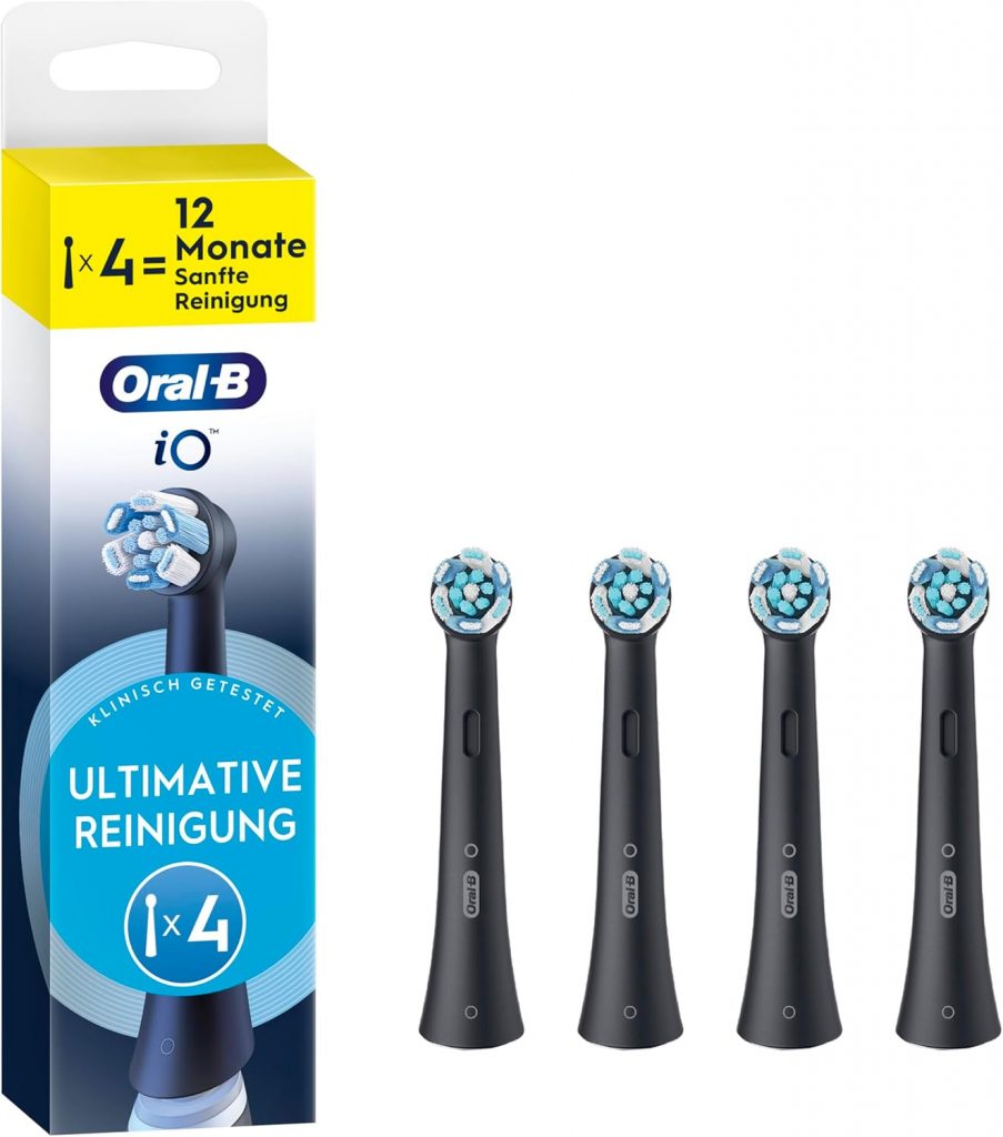 Oral-B iO Ultimative Reinigung, Original Aufsteckbürsten für elektrische Oral-B iO Zahnbürsten, 'Borsten-in-Borsten'…