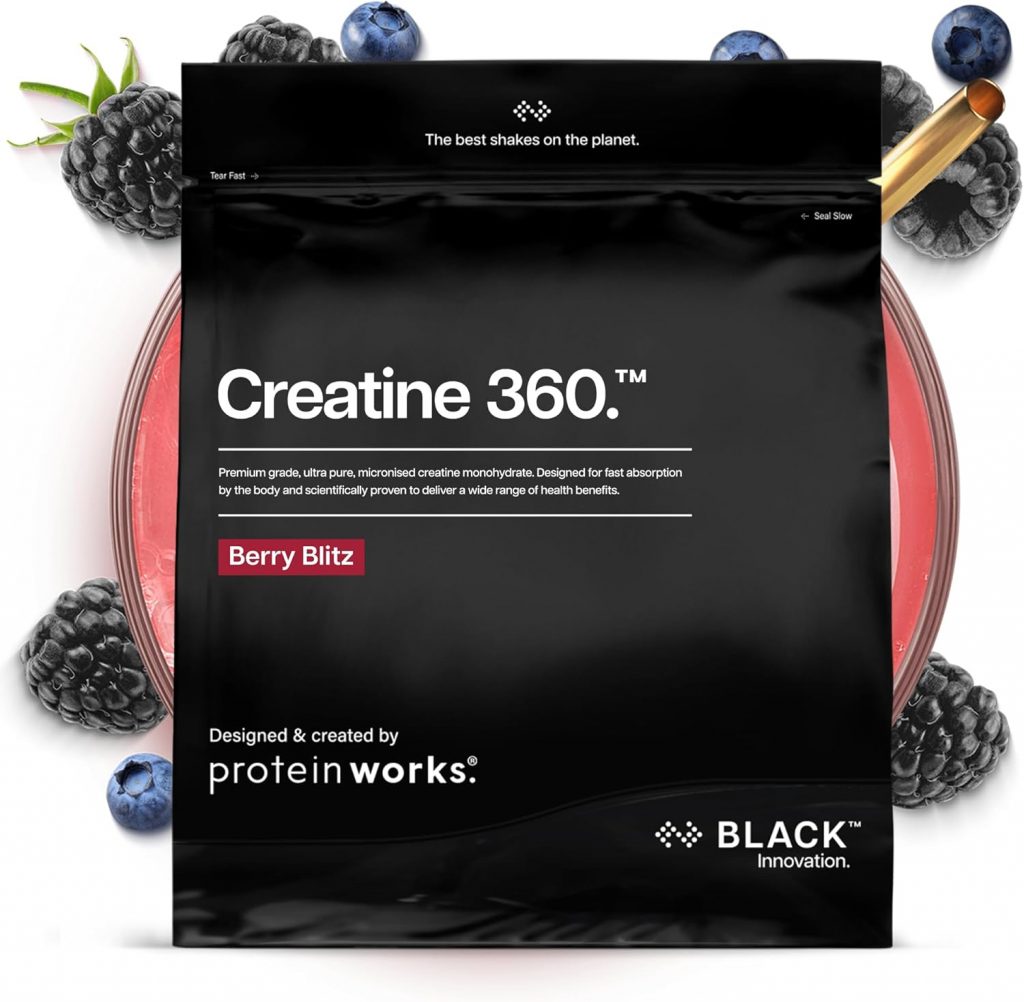 Protein Works Creatine 360 – BLACK Innovation, Kreatin-Monohydrat…