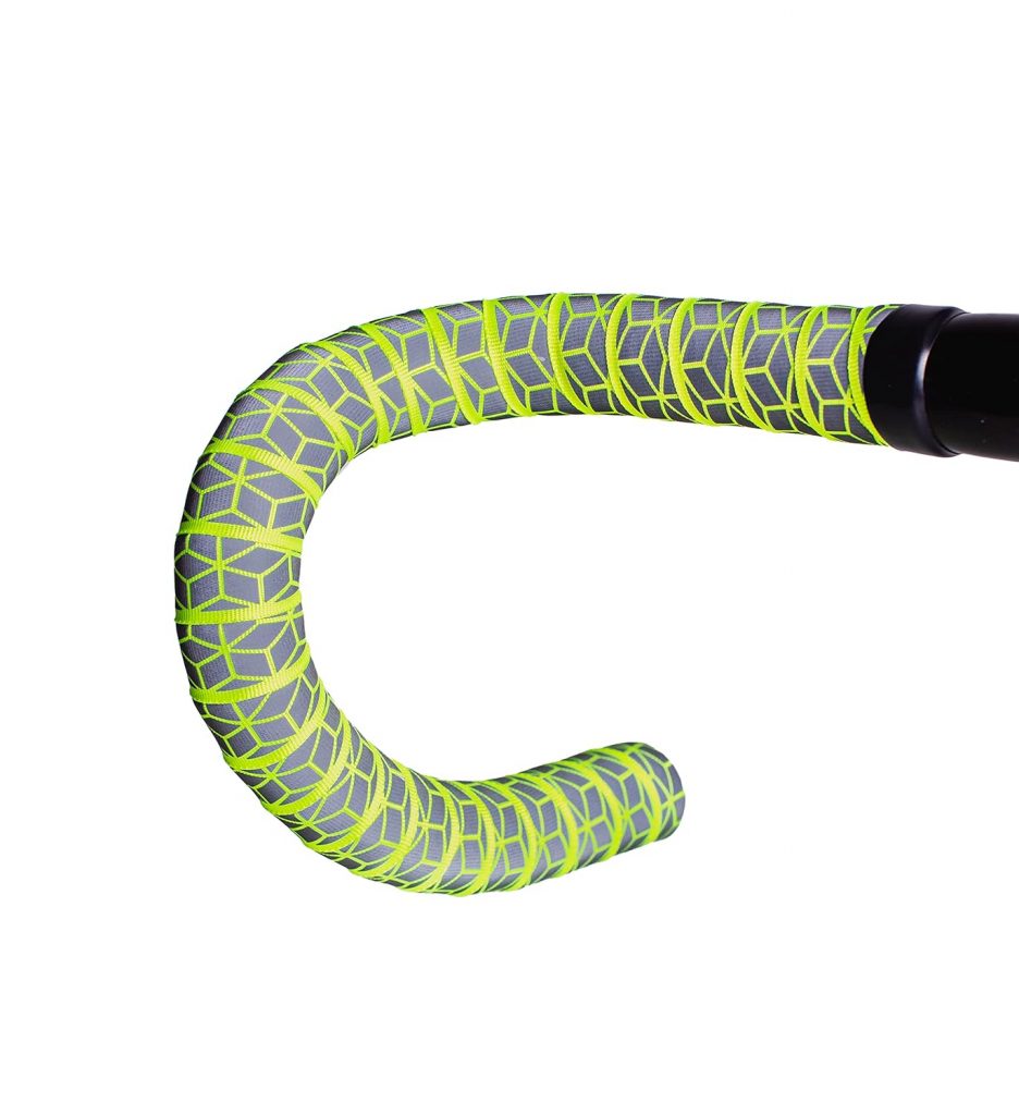 BTP Woven Bicycle Handle Bar Tape REFCUBE NOGN with Trending Colors and Pattern Designs. Superior Supple Hand Feel…