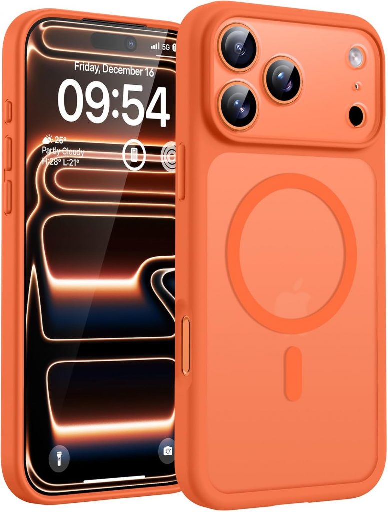 TOCOL für iPhone 17 Pro Max Hülle für MagSafe, Vollständiger Kameraschutz…