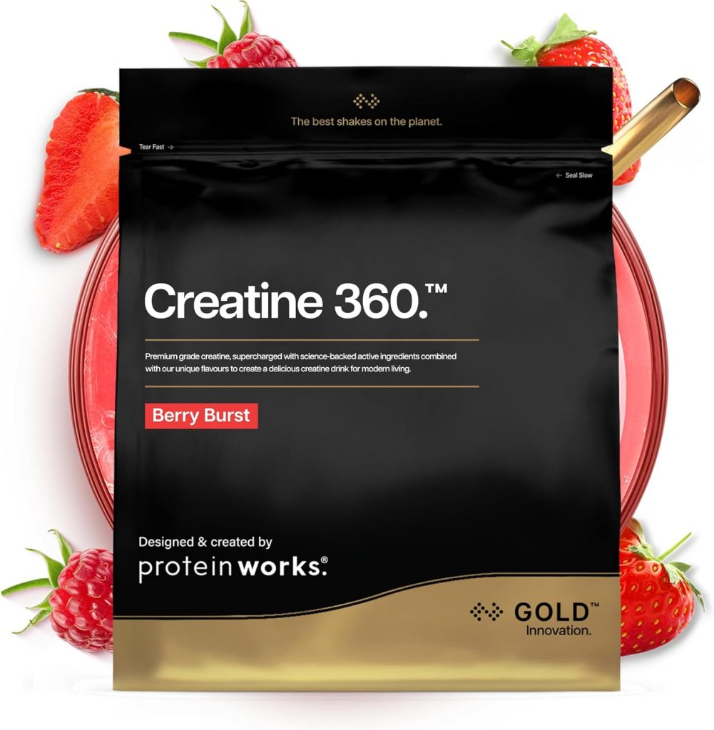 Protein Works Creatine 360 – GOLD Innovation, Kreatin-Monohydrat, CoQ10…