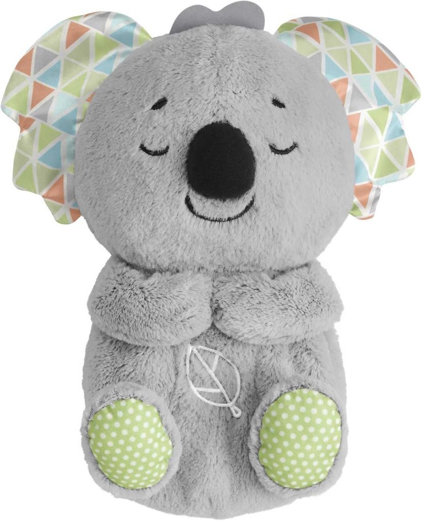 Fisher-Price Schlummer-Koala mit Sanfter Musik, Licht & Rhythmischen Atembewegungen, Koala Kuscheltier, Baby…