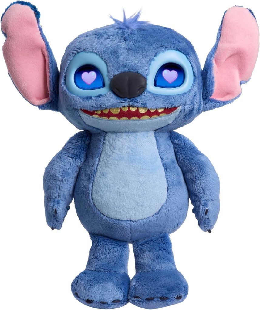 Just Play Disney Stitch Many Moods 34,3 cm großes interaktives Plüschtier, 50+…