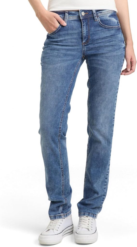 TOM TAILOR Damen Alexa Straight Jeans