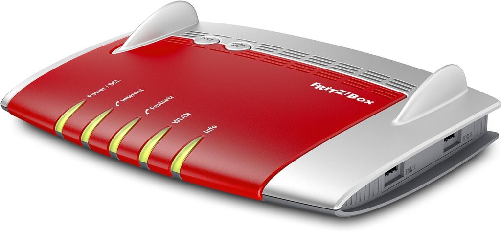 AVM FRITZ!Box 7490 WLAN AC + N Router (VDSL/ADSL, 1.300 Mbit/s (5 GHz), 450…