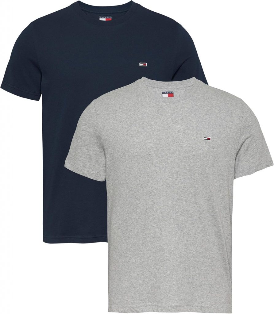 Tommy Jeans Herren Tjm Xslim 2pack Jersey Tee Ext Dm0dm20687 Other Tops