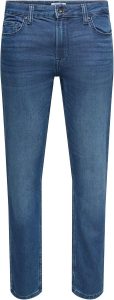 🤴 Only & Sons Male Slim Fit Jeans ONSLOOM Slim Fit Jeans