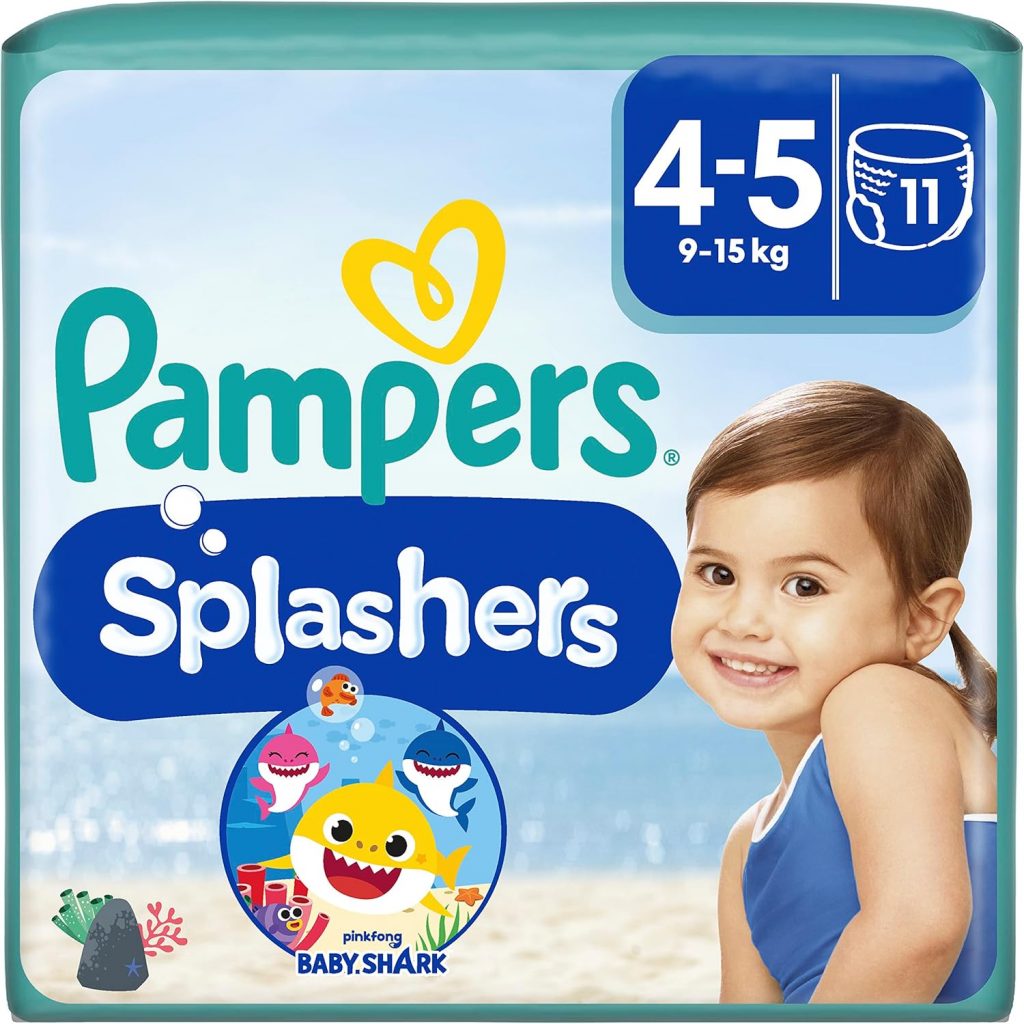 Pampers Splashers Baby Shark Limited Edition 4-5, 11, 9kg-15kg…