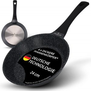 🤴 ZWIEGER Hochwertige Bratpfanne 24cm - Pfanne 24 cm Induktion, Aluguss, vollfl&auml;chiger Edelstahlboden, f&uuml;r alle Herdarten (inklusive Induktion) geeignet &ndash; Antihaft, PFOA- & PFOS-frei35,99&euro; statt 47,99&euro; - 26,00 % 🔥🚚 Verkauft von ZWIEGER DE und Versand durch Amazon1,739 Bewertungen: 4.6 / 5.0 ⭐️⭐️⭐️⭐️⭐️🛒 zu Amazon https://www.amazon.de/dp/B0CKJ6GKFB/?th=1&amp%3Bpsc=1&amp%3Btag=preisfehlerheute-21&tag=preisfehlerheute-21