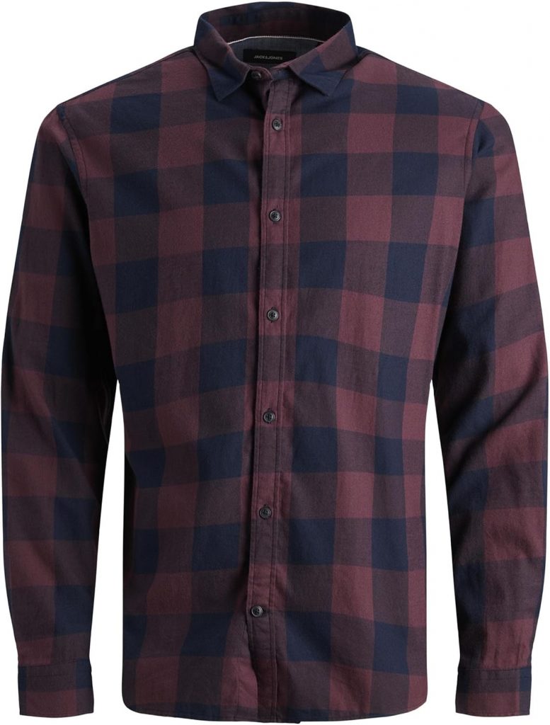 JACK & JONES Male Karohemd Slim Fit Karohemd
