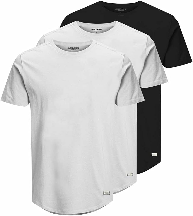JACK & JONES JJENOA Tee SS Crew Neck 3PK MP