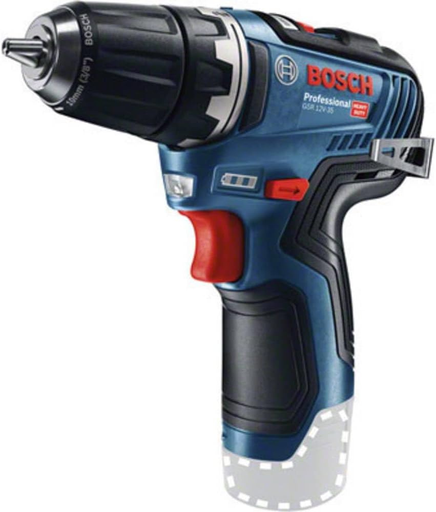 Bosch Professional 12V System Akku-Bohrschrauber GSR 12V-35 (ohne Akku/ Ladegerät)