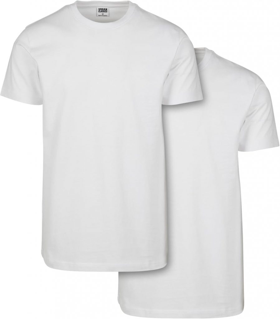 Urban Classics Herren Basic Tee 2-Pack