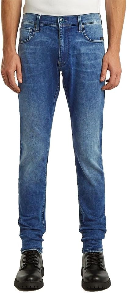 G-STAR Herren Revend Skinny Jeans, Blau (Faded Cascade 51010-8968-C606), 34W / 36L