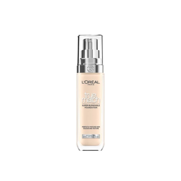 L'Oréal Paris, True Match Foundation, nahtlos verblendbar, mit Hyaluronsäure, vegane Formel, flüssige Textur, mittlere Deckkraft, natürliches Finish, für alle Hauttypen, 1.D/W Warm Light, 30 ml8,95€ statt 14,99€➡️ https://www.amazon.de/dp/B015JB5X6U/?tag=preisfehlerheute-21