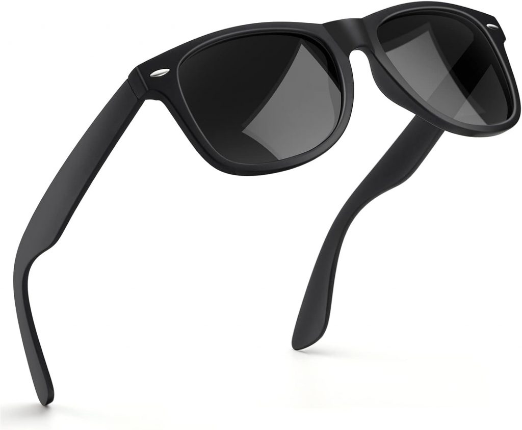 wearPro Sonnenbrille-Herren-Damen-Polarisiert-Rechteckig Unisex Retro Klassische…