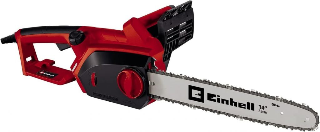 Einhell Elektro-Kettensäge GH-EC 1835 (1.800 W., robustes Schwert und scharfe…