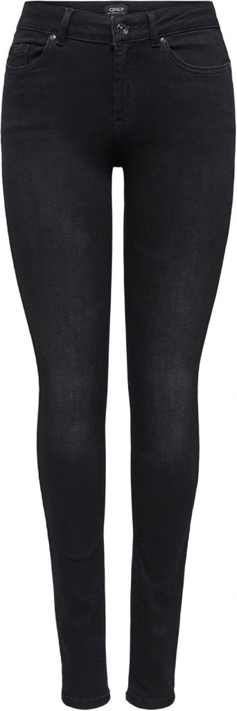 ONLY Women's Onlblush Life Mid Sk DNM Rea1099 Noos Jeans
