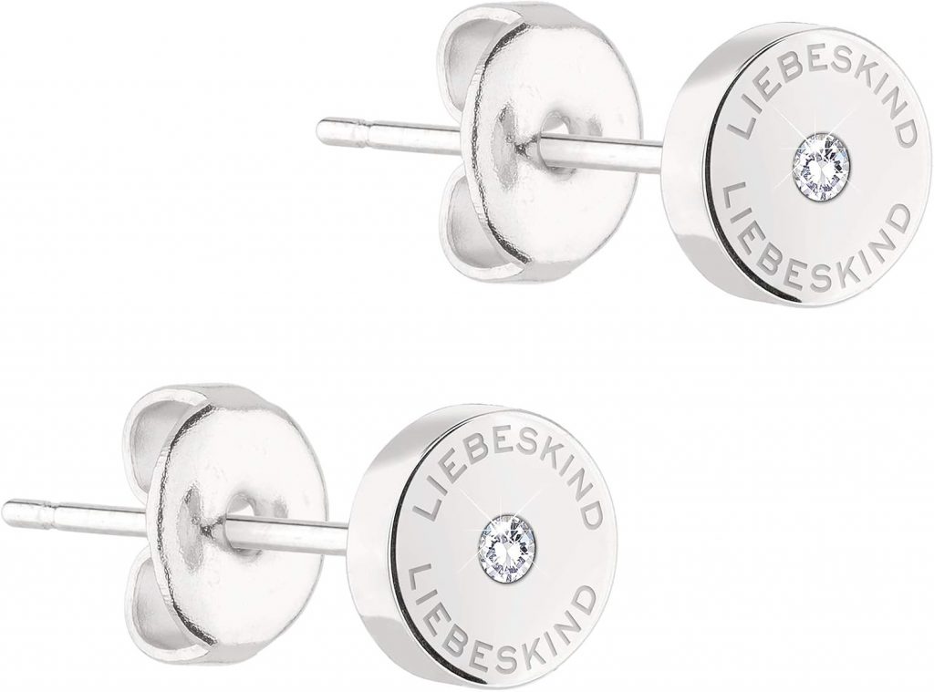 Liebeskind Berlin Schmuck Ohrringe Edelstahl mit Zirkoniastein LJ-0546-E