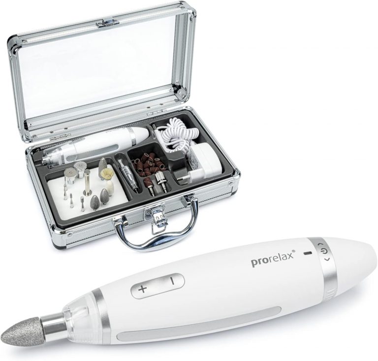 prorelax Maniküre- / Pediküre-Set DELUXE | Für Damen und Herren | Professionelle Hand- und Fußpflege für Zuhause und unterwegs | 15 hochwertige Aufsätze aus chirurgischem Stahl | Mit LED-Licht39,99€ statt 109,90€➡️ https://www.amazon.de/dp/B075SWXN1J/?tag=preisfehlerheute-21