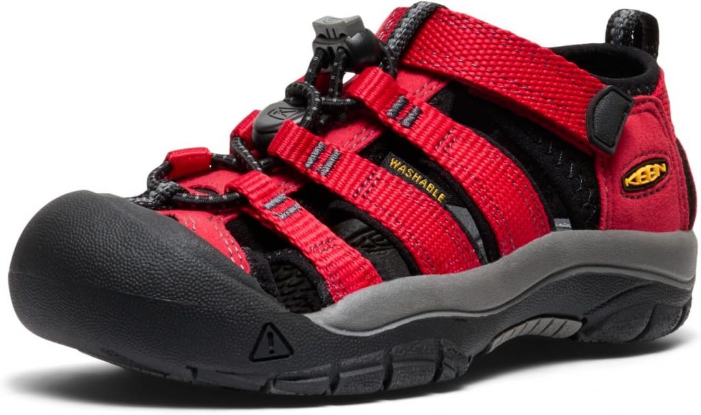 KEEN Unisex Kinder NEWPORT H2 BANDROT/GARGOYLE Sandale