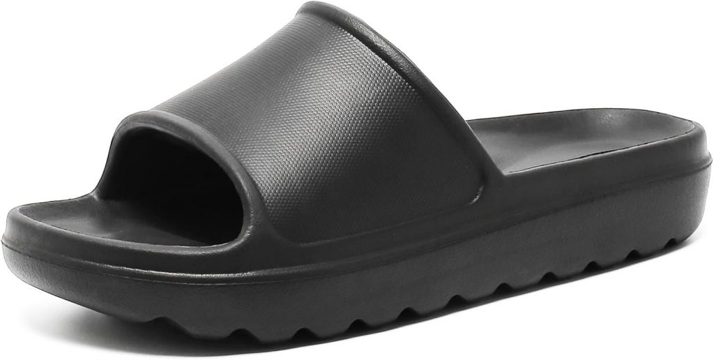 VIVASUN Badeschuhe Damen Herren Badelatschen Wasserdicht Schlappen Orthopädisch Slides Sandalen Rutschfest…