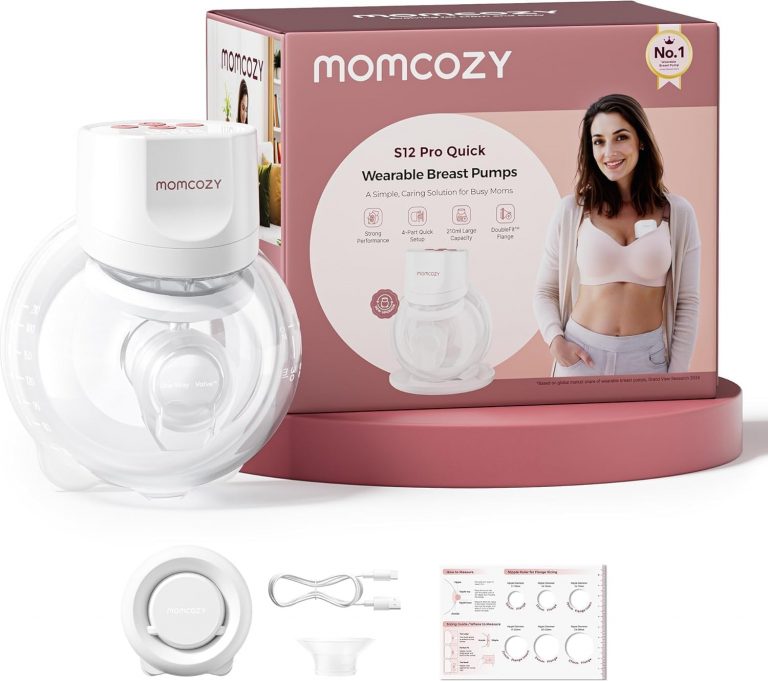 👑 Momcozy Milchpumpe Elektrisch S12 Pro Quick, Freihändig breast pump electric, Tragbare Milchpumpe Elektrisch mit DoubleFit Hybrid-Brusthaube, Brustpumpe mit 3 Modi & 9 Stufen, 1er-Set, Weiß63,99€ statt 89,99€ - 29,00 % 🔥🚚 Verkauft von Smartlin und Versand durch Amazon96 Bewertungen: 3.7 / 5.0 ⭐️⭐️⭐️⭐️🛒 zu Amazon https://www.amazon.de/dp/B0GJT647S7/?amp%3Btag=preisfehlerheute-21&amp%3Bth=1&amp%3Bpsc=1&tag=preisfehlerheute-21